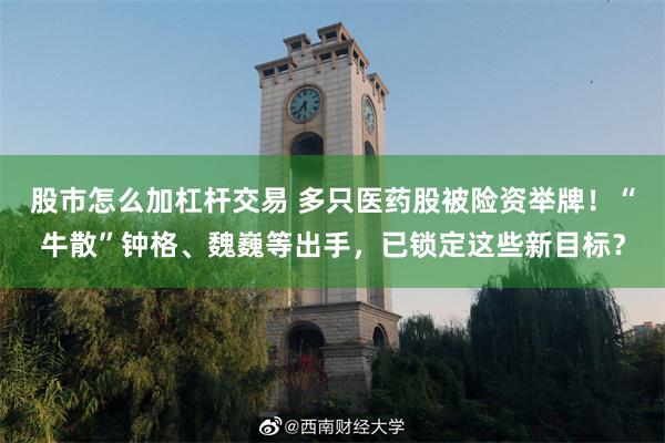 股市怎么加杠杆交易 多只医药股被险资举牌！“牛散”钟格、魏巍等出手，已锁定这些新目标？